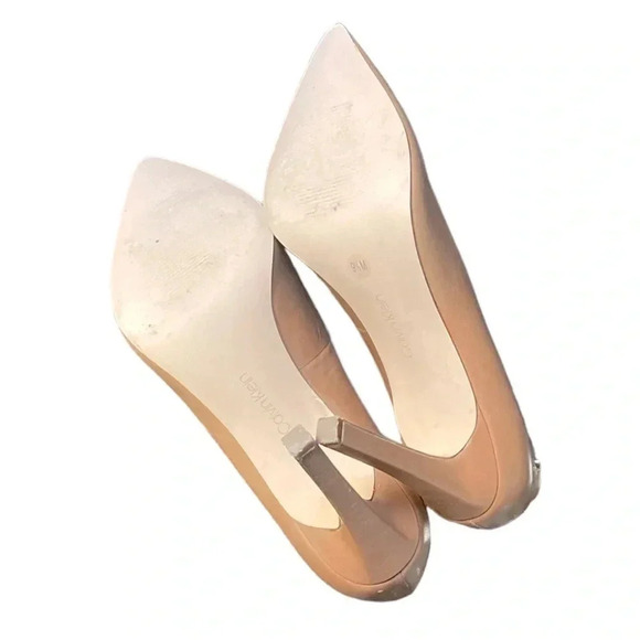 CALVIN CLEIN | Women's Brady Tan Leather Pointed Heels Size 9.5 - Picture 7 of 7